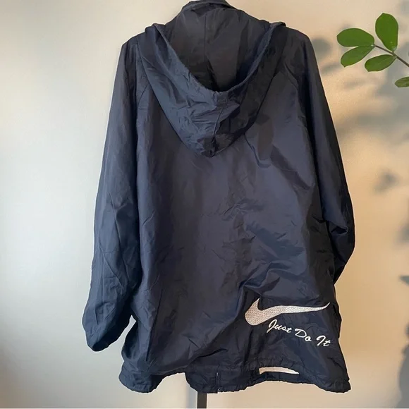 90s Vintage Nike x USA Pro Sports Just Do It Hooded Windbreaker Jacket Mens XXL - Picture 4 of 13